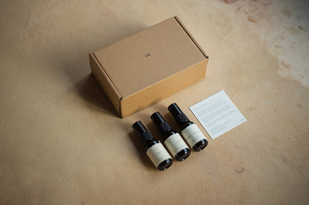 Mā  AROMA SPRAY TRIO TRAVEL SET 三氣噴霧旅行組禮盒