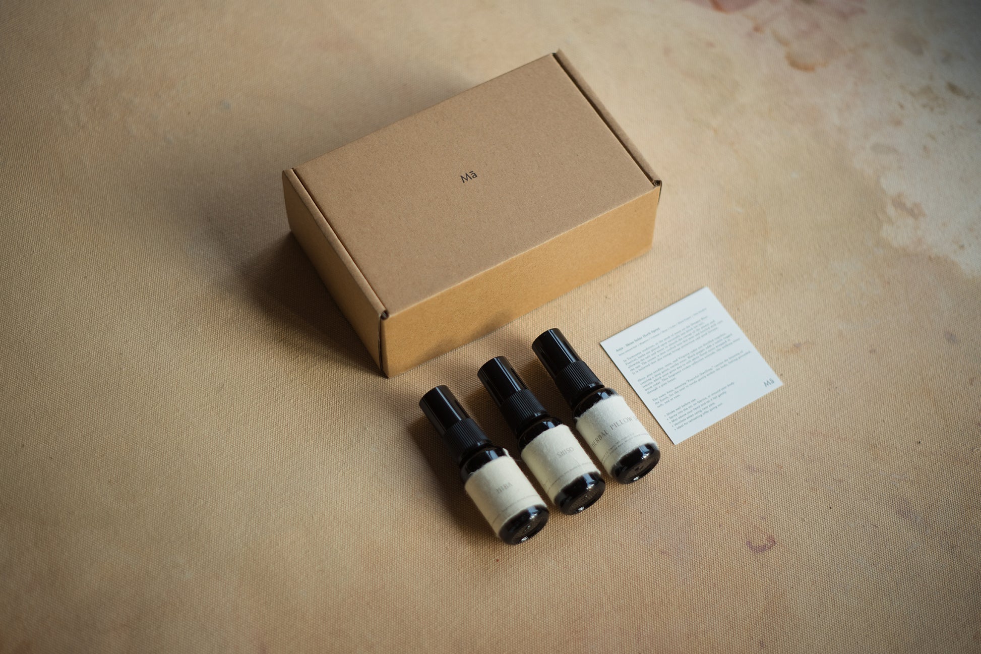 Mā  AROMA SPRAY TRIO TRAVEL SET 三氣噴霧旅行組禮盒