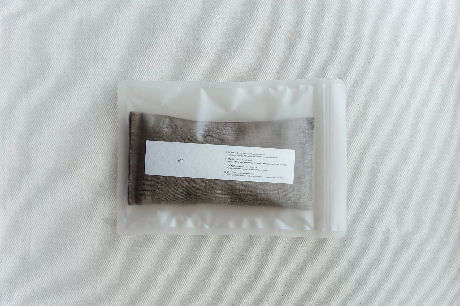 Mā 亞麻藥草眼枕 Linen Herbal Eye Pillow